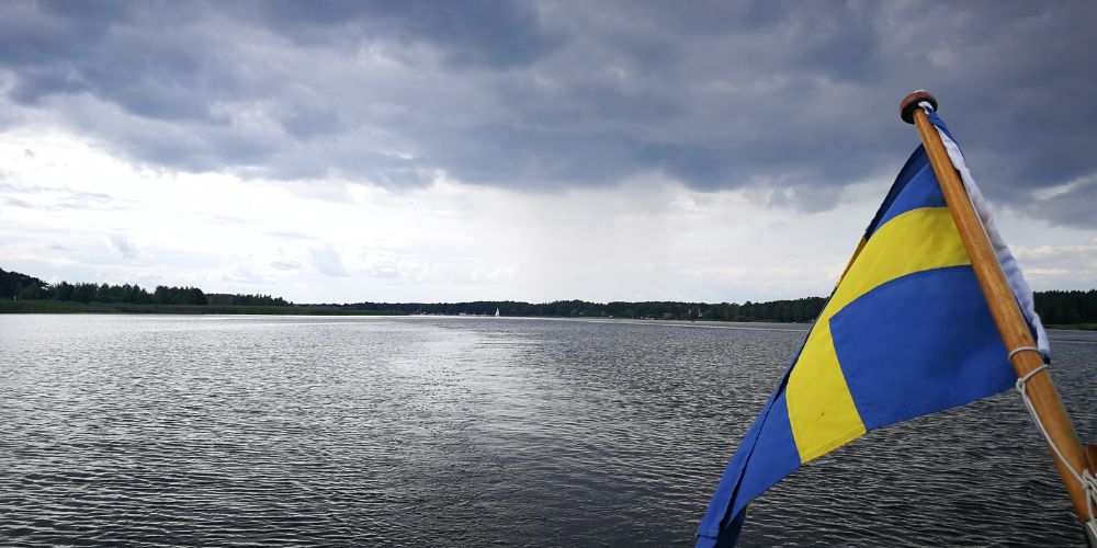 Färja på rutten Rostock Gedser