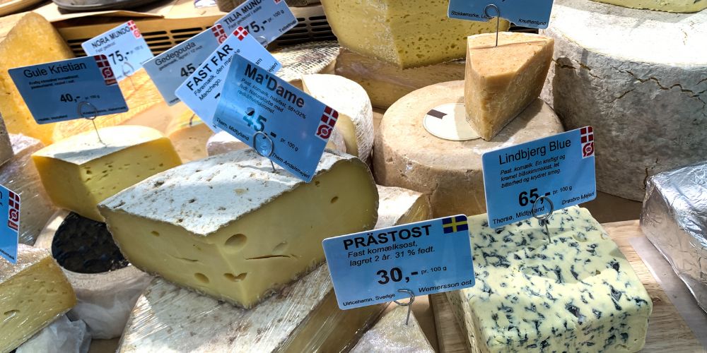 Cheese shop Denmark