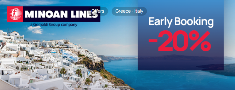 Minoan Lines Early Booking